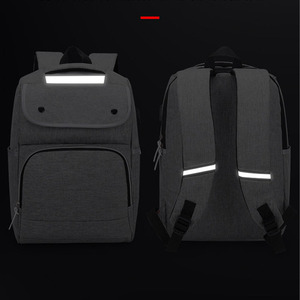 Sac à dos multifonctionnel pour homme tendance personnalisé avec chargement USB intelligent, sacs d'affaires en Oxford, fermeture à rabat, sac à dos souple - Product Image 2