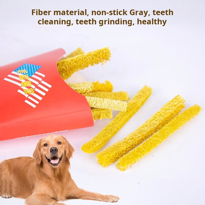 ของเล่นฝึกขัดฟันสำหรับสัตว์เลี้ยง ทำจากใยบวบ สำหรับแมว สุนัข และหนูแฮมสเตอร์ - Product Image 2