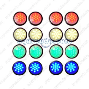 Máquina de Juego Interactiva Chaos Strike-a-Light Carnival para 4 Jugadores, Operada con Monedas, Juego de Arcade de Velocidad de Reacción - Product Image 2