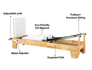Wavar - Sets de <span class=keywords><strong>Pilates</strong></span> Profesionales de Madera Personalizados con Logotipo para Mujer y Hombre, Escalera de <span class=keywords><strong>Pilates</strong></span> para Entrenamiento de Yoga - Product Image 5