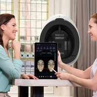AISIA Q1 Pro Analyseur de peau 3D AI, détection des problèmes cutanés, diagnostic, analyse professionnelle à 8 spectres et analyse des cheveux