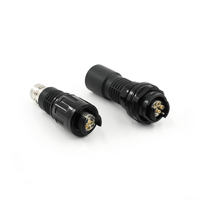 Adaptateur de câble à fibres optiques hybrides HXB15 2/4 canaux monomodes HMA Plug Socket vers SMPTE304 3K93C PUW FUW, 5G, étanche IP68