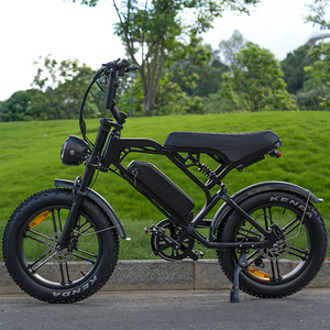 Vélo électrique V20 à suspension intégrale, cadre en acier, batterie au lithium 48V, idéal pour le cyclisme en montagne - Product Image 3