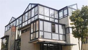 Terraza Exterior Personalizada con Techo Transparente para las 4 Estaciones, Solárium <span class=keywords><strong>de</strong></span> Vidrio, Balcón con Paneles <span class=keywords><strong>de</strong></span> Vidrio, Pérgola - Product Image 5