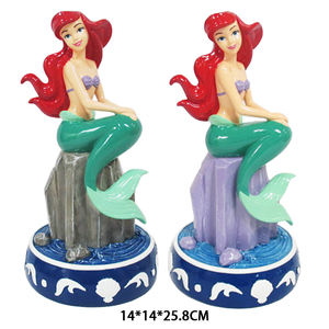 Décoration de bureau à domicile OEM grande figue dessin animé princesse grande statue mignonne en résine artisanat océan sirène figurines d'anime cadeaux - Product Image 5