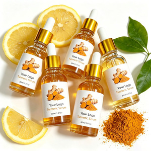 Suero Facial de Vitamina C y Cúrcuma de Marca Privada, Corrector de Manchas Oscuras Antienvejecimiento, Suero Aclarante para el Cuidado de la Piel OEM - Product Image 5