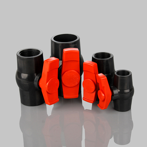 Venta Directa de Fábrica: Válvulas de Bola de Plástico Gris de 1/2 a 4 Pulgadas, Válvulas de Bola UPVC con Bola de PP - Product Image 4