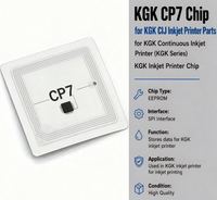 Puce KGK CP7 pour pièces d'imprimante à jet d'encre KGK Cij
