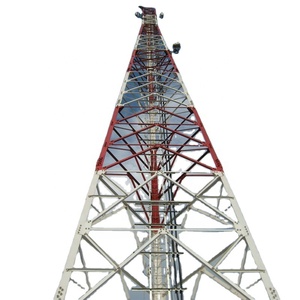 20m 25m 30m 35m 45m 50m 55m 60m 65m Three-legged Self Supporting Lattice Angular Steel Narrow Base Lte Telecom Tower 3 Legs Angl - Product Image 2