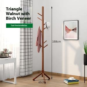 Stile moderno in legno massiccio <span class=keywords><strong>appendiabiti</strong></span> Baiqing stendino per vestiti semplici per camera da letto stendino verticale <span class=keywords><strong>appendiabiti</strong></span> - Product Image 2