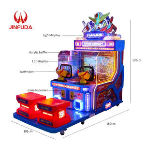 เครื่องเกมยิงปืนฉีดน้ำแบบหยอดเหรียญสำหรับ 2 <span class=keywords><strong>คน</strong></span> - Product Image 3