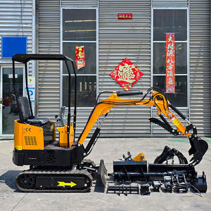 CE EPA Chine Mini Excavatrices Hydrauliques Petite Mini Excavatrice 1tonne Prix Bon Marché pour Excavatrice Agricole - Product Image 2