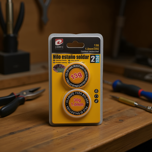 Solder Tin Wire 1.0mm 30g With Flux 13g Industrial Grade Soldering Kit - Product Image 2