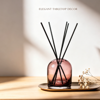 Diffuseur de parfum en verre minimaliste personnalisable de 200 ml, parfum durable et stable, application multi-scènes, vente en gros