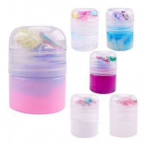 Kit de Slime Esponjoso en Forma de Nube, Plastilina, Slime de Plástico a Granel para Niños, Set de Manualidades Navideñas - Product Image 1