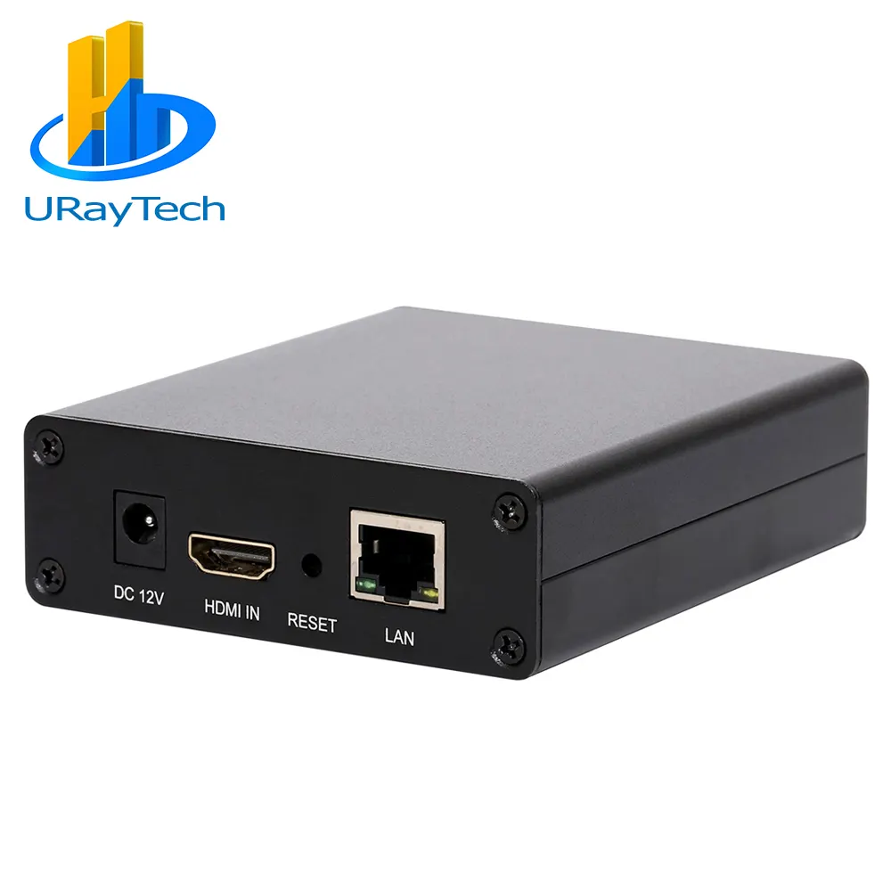 Видеокодер URay H.264 с поддержкой HDCP HDMI к IP, потоковый кодировщик IPTV, оборудование RTMP RTSP HLS UDP Streamer
