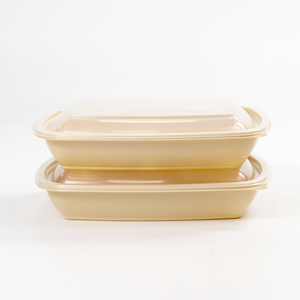 1000ml Disposable PP Rectangle Clear Microwavable Thick Customized Printing Meal Prep Salad Food - Product Image 5