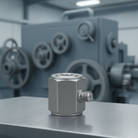 Capteur de force piézoélectrique pour la surveillance des forces de traction et de compression, mesure des impacts et quasi-statique, 2kN 70kHz