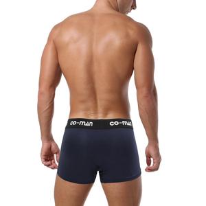 Custom Printed Shorts <strong>Black</strong> Cotton Underwear Briefs Mens <strong>Boxers</strong> - Product Image 3