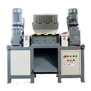 Máquina trituradora de chatarra multifuncional de doble eje de China