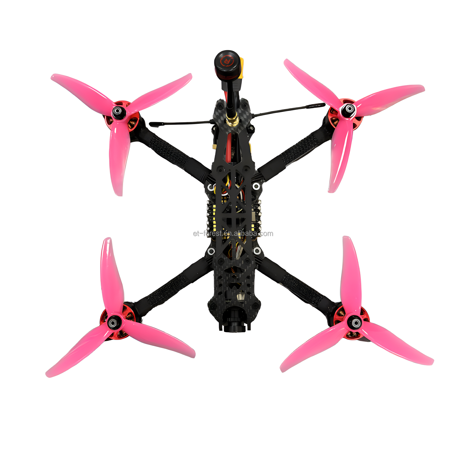 Inch Fpv Drone with CADDX H2 Camera Racing Drone Maximum Flight