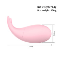 2024 nouveau amusant poisson App saut oeuf vibrateur jouet sexuel pour les femmes Silicone bleu rose dauphin vibrateurs adultes jouets sexuels plaisir