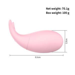 2024 yeni eğlenceli balık App atlama yumurta vibratör seks oyuncak kadınlar için silikon mavi pembe yunus vibratörler yetişkin seks oyuncakları zevk - Product Image 4