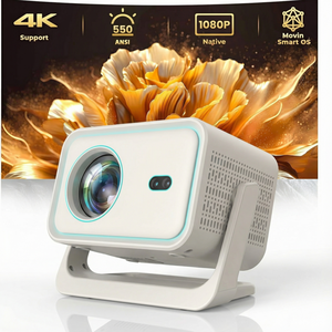 AOKANG P21 <span class=keywords><strong>Full</strong></span> <span class=keywords><strong>HD</strong></span> <span class=keywords><strong>1080P</strong></span> Smart <span class=keywords><strong>WiFi</strong></span> Android Home Theater Video <span class=keywords><strong>Proyector</strong></span> 360 grados giratorio portátil <span class=keywords><strong>Mini</strong></span> al aire libre 4K <span class=keywords><strong>Proyector</strong></span> - Product Image 1