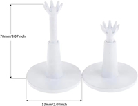 Tee de golf en caoutchouc réglable de qualité supérieure, compatible avec les terrains de pratique et les simulateurs, incassable avec cadre en plastique