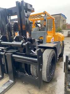 Montacargas Diésel FD100 TCM de 10 Toneladas, Producción Propia de Fábrica, Safer Factory, Montacargas de 10 y 12 Toneladas, Precio de Montacargas de 10 Toneladas - Product Image 3