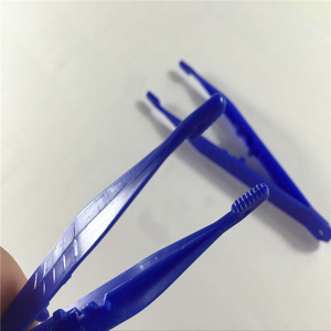 Pinzas para Cejas Ecológicas de Plástico con Punta Puntiaguda de 11 cm, Material ABS para el Cuidado de la Belleza - Product Image 4