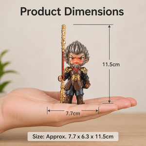 Statuetta da Collezione Dipinta a Mano in Resina di Wukong, Scatola Misteriosa e Blind Box Personalizzata OEM ODM, Decorazione per la Casa - Product Image 6