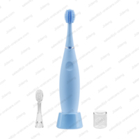 Brosse à dents électrique sonique pour enfants en gros, rechargeable, faible MOQ, étiquette privée, emballage personnalisé, étanche IPX7