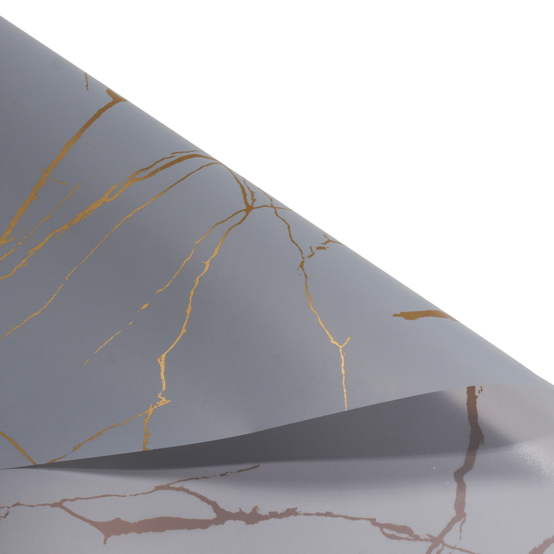 Golden marble paper-qinglian gray-20 sheets-5656cm