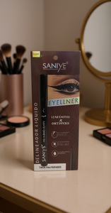 Saniye Eyeliner liquide imperméable longue durée pour le maquillage des yeux - Product Image 2