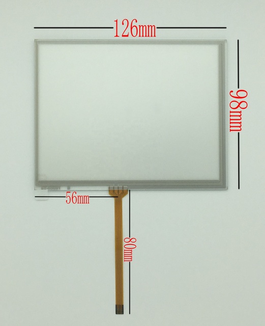 5 inch 4 wire resistive touch panel industrial quality stable supply factory offer