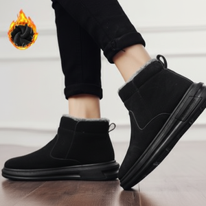 Botas Chelsea de invierno informales para hombre con botas de nieve de piel TT20 - Product Image 1