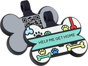 Verbeterde <span class=keywords><strong>Dog</strong></span> Tags Voor Graveren Afdrukken Gepersonaliseerde <span class=keywords><strong>Dog</strong></span> Tags Gegraveerd <span class=keywords><strong>Qr</strong></span> <span class=keywords><strong>Code</strong></span> En Logo Voor Honden Cat Craag - Product Image 4