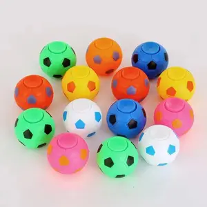 Voetbal Fidget Spinner Voetbal Pu Stress Ballen Schatkist Speelgoed Voor Voetbalfeest Gunsten Schuimbal 5Cm