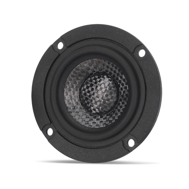 Fine Tone 2.5 Inch Carbon Fiber Cone Midrange Speaker Stable Working Condition Car Speaker Suitable for Daily Driving Audio Use