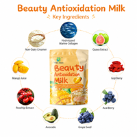 Boisson au collagène Beauty Milk pour l'éclat de la peau, poudre bien-être quotidienne, formule premium, marque privée, fabricant OEM ODM, fournisseur en gros