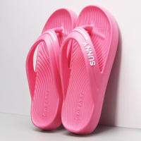 Tongs plates unisexes ouvertes pour l'été et le printemps, idéales pour la plage, personnalisables avec monogramme, légères et de haute qualité
