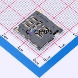 HYCW229-SIM06-150B SIM Card Connector SMD Connector Card Tray Type Nano SIM Card Card Holder No Card Detection - Product Image 2