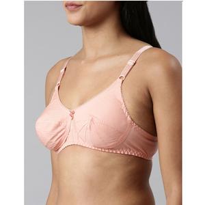 Sujetador tipo Saree color melocotón para mujer, suave, elástico, cómodo y con soporte, ideal para blusas, uso diario, estilo étnico tradicional. - Product Image 1