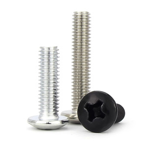 M3 M4 Carbon Steel <b>Flat</b> Head Machine <b>Screws</b> Coarse Thread Metric Grade 8 Furniture Hardware - Product Image 3