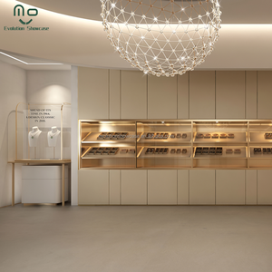 Custom Wall Hang Jewelry Showcase Jewelry Shop Vitrinas para Joyería Tienda de Diseño de Interiores - Product Image 4