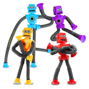 Jouet <span class=keywords><strong>Pop</strong></span> Tubes Robot Tendance TikTok pour Enfants, Fournitures pour Fêtes et Événements, Prix de Jeux de Carnaval, Remplissage de Sacs Cadeaux, Remplissage de Paniers de Pâques - Product Image 1