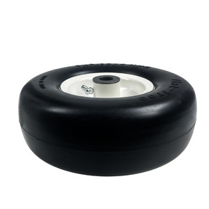 3.50-4 Pu Foam Tires Solid Tire For <b>Lawn</b> <b>Mower</b> <b>Mini</b> Tiller Wheel 9x3.50-4 Made In China - Product Image 3