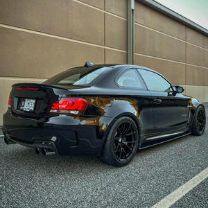 Kit de carrosserie pour <span class=keywords><strong>BMW</strong></span> Série 1 F20 Accessoires d'extérieur Style MP Jupes latérales modifiées avec motif en fibre de carbone - Product Image 6