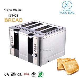 Electric 2-Slice Extra Wide Slot <strong>Toaster</strong> Bagel Function Removable Crumb <strong>Tray</strong> 7 Browning Settings Stainless Steel Hotel Household - Product Image 5